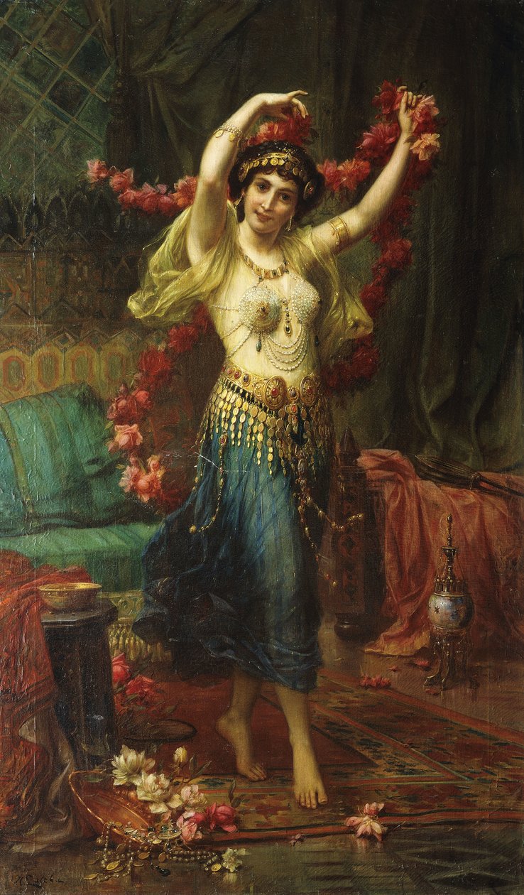En odalisk av Hans Zatzka