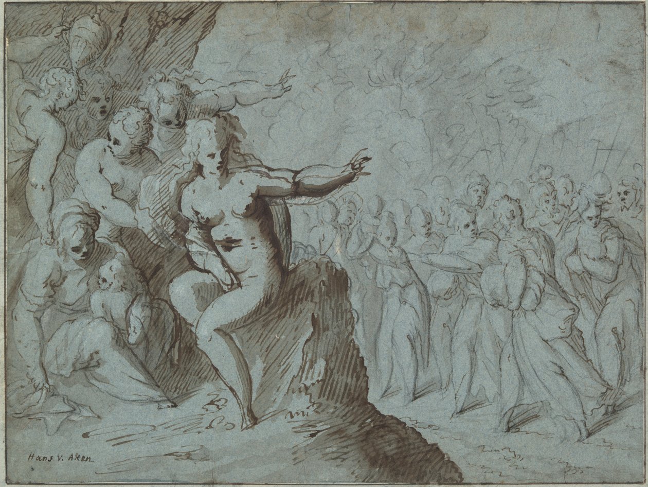Mytologisk scene av Hans von Aachen