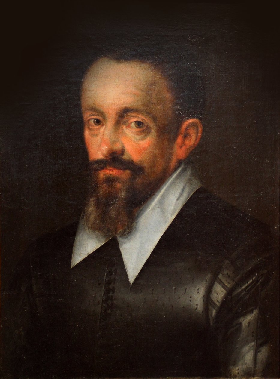 Portrett av Johannes Kepler 1571-1630, mellom 1601 og 1615. av Hans von Aachen