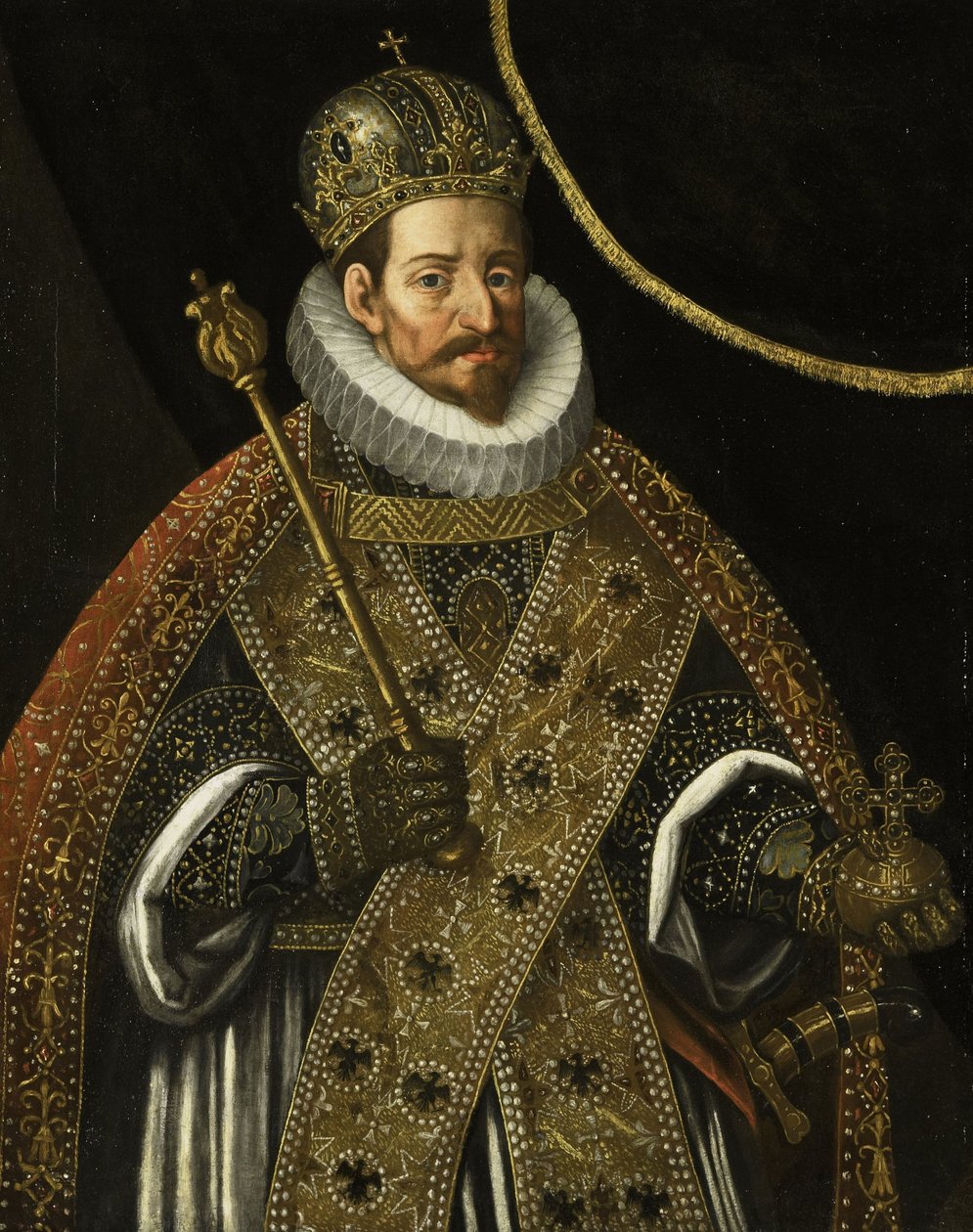 Portrett av Matthias 1557-1619, den hellige romerske keiseren, ca. 1610 av Hans von Aachen