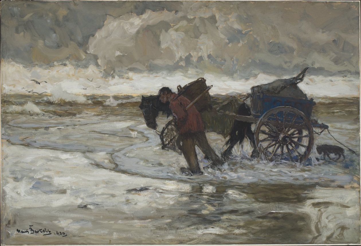 Ved sanddynene, 1900 av Hans von Bartels