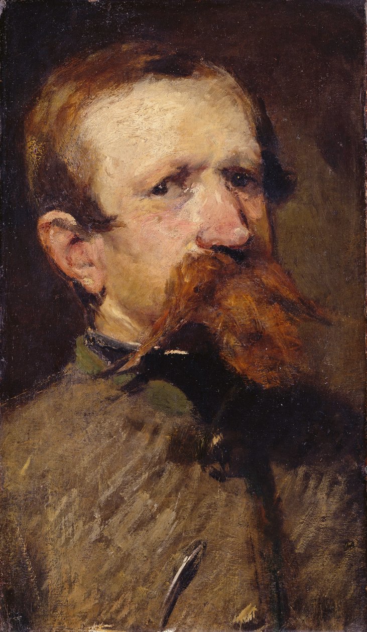 Artillerikaptein Johann Baptist Bauer av Hans von Marées