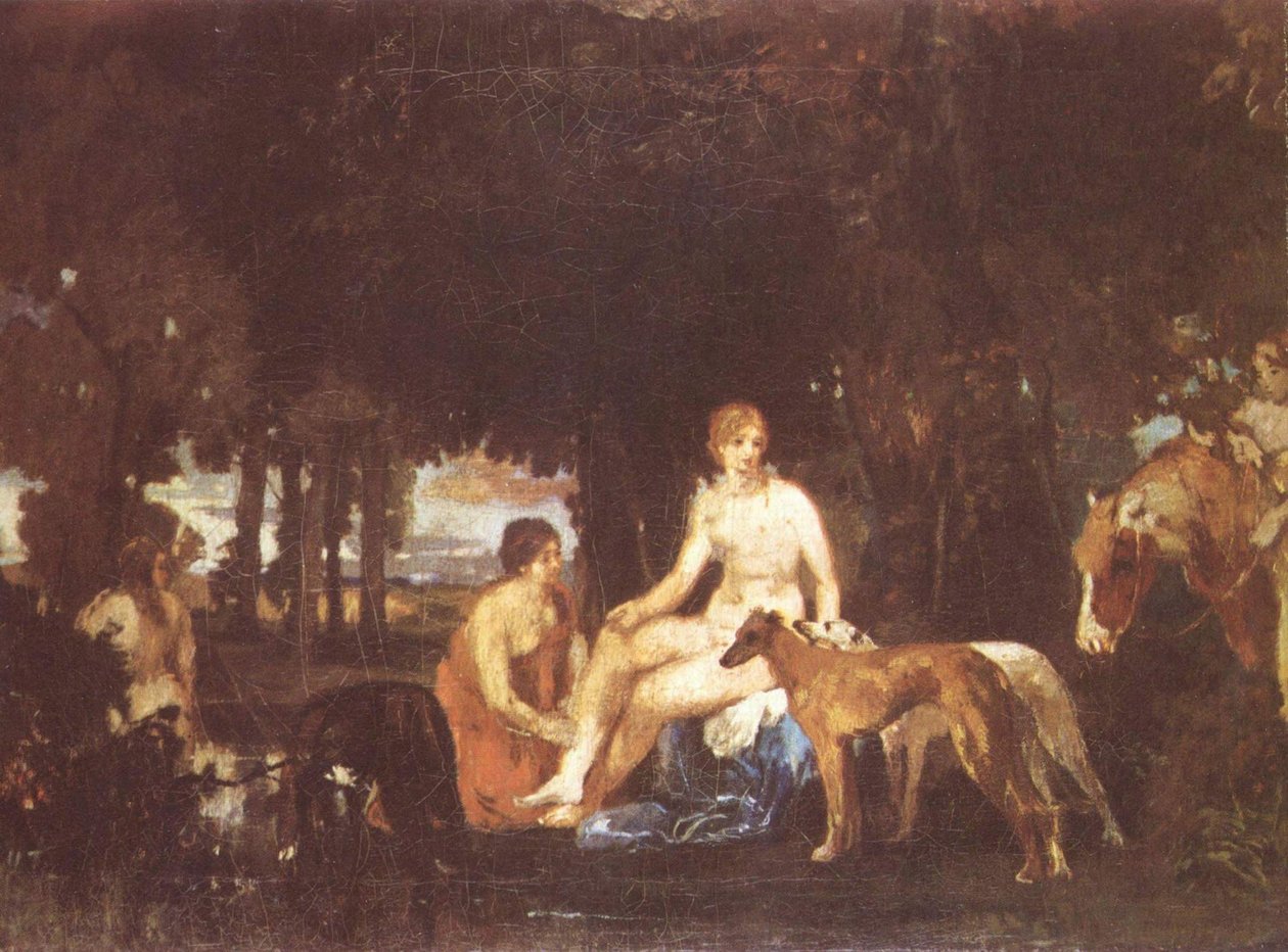 Diana i badet av Hans von Marées