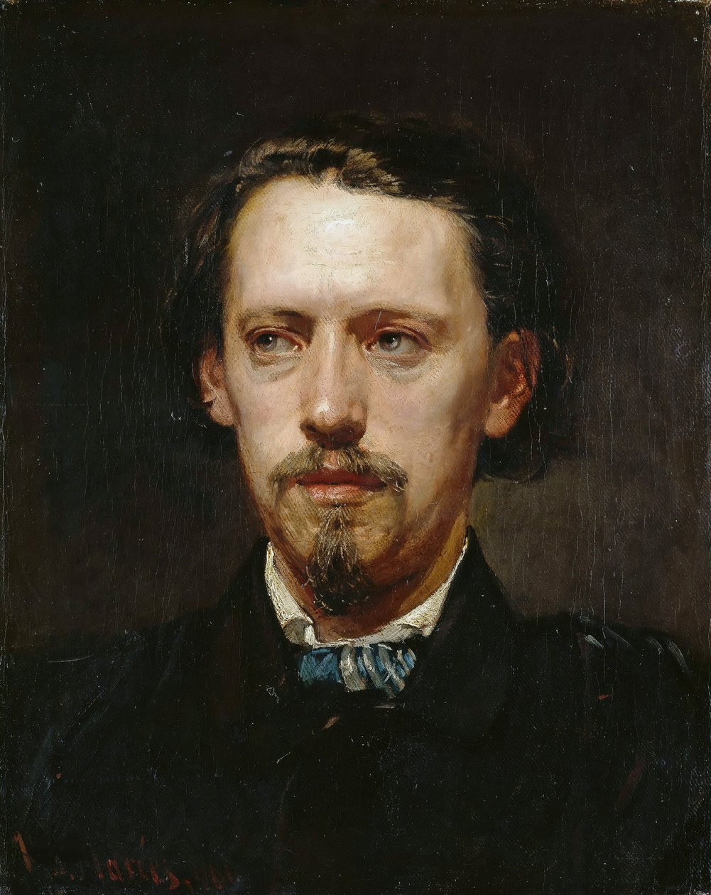 Portrett av Heinrich Anton Heger 1832-1888, 1861. av Hans von Marées
