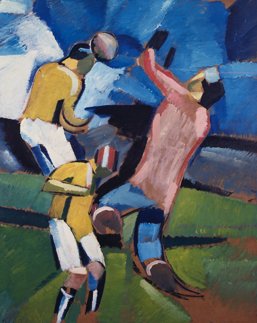 Fotball, fotballspillere av Harald Giersing