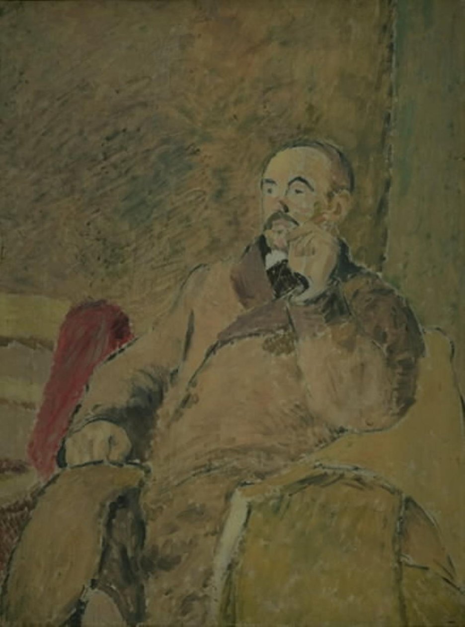 Portrett av kunstnerens far av Harald Giersing