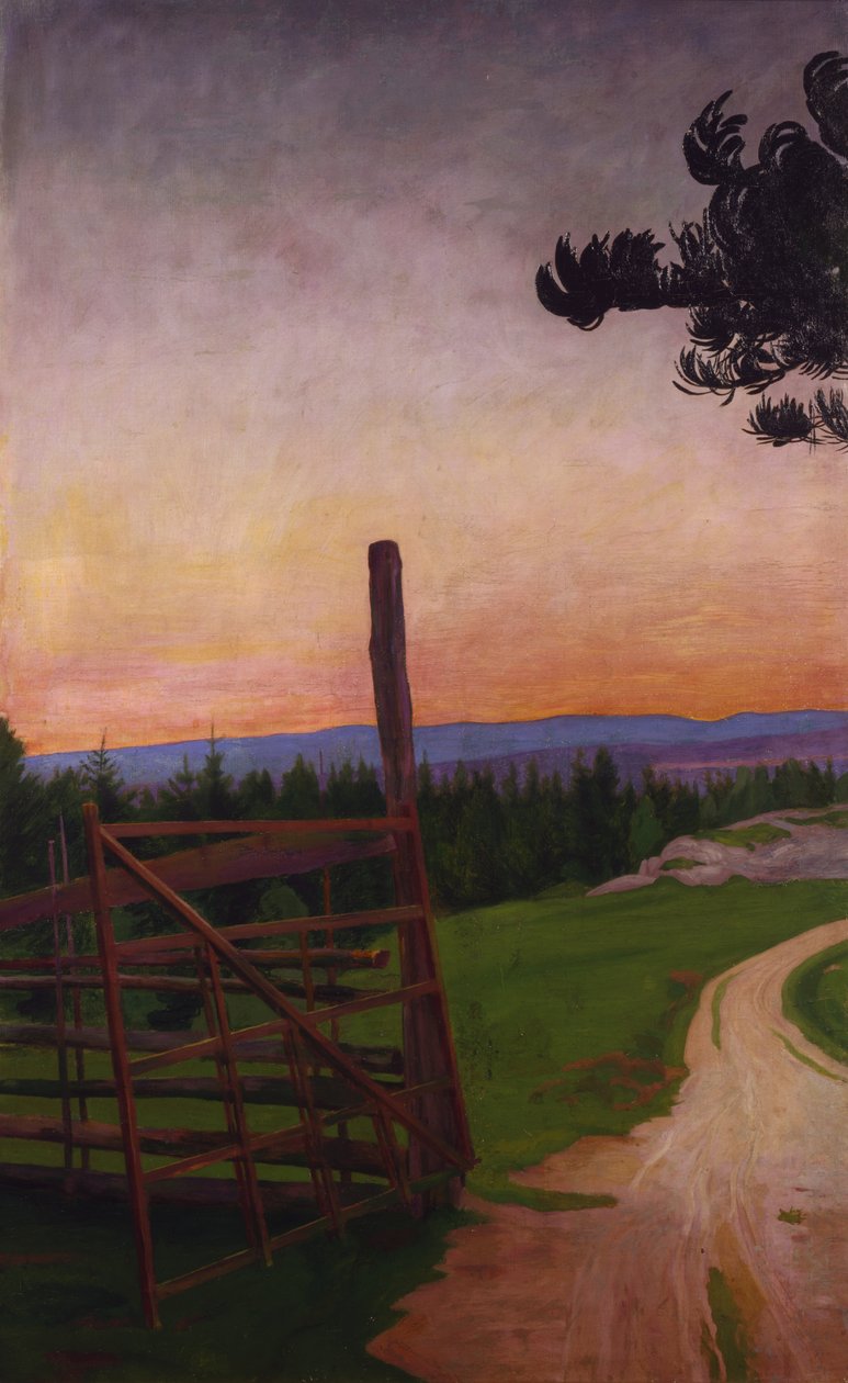 Landevei av Harald Oscar Sohlberg