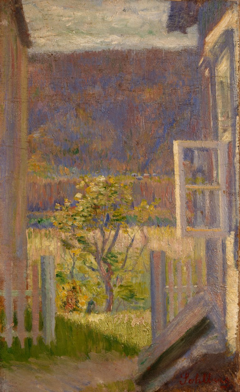 Open Window, Gausdal av Harald Oscar Sohlberg