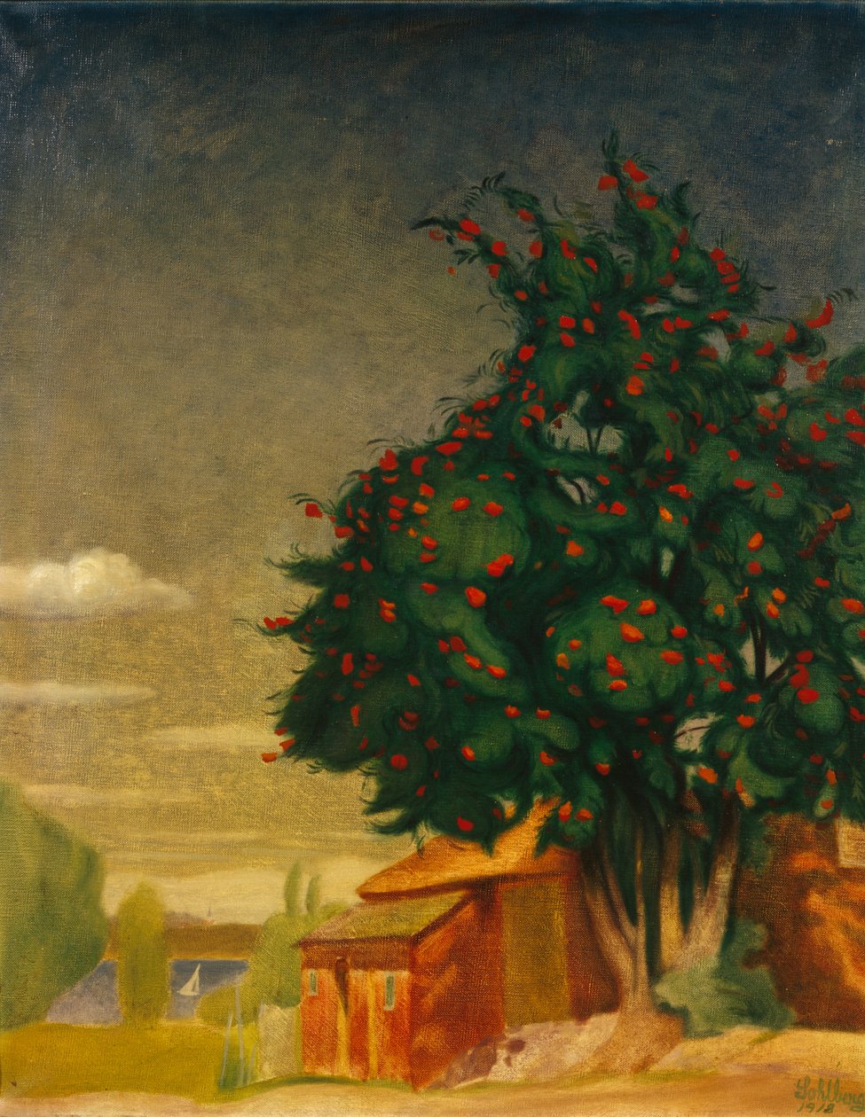 Rognebærtre av Harald Oscar Sohlberg
