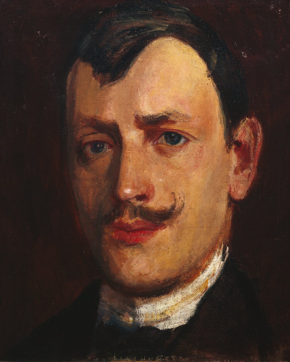 Selvportrett av Harald Oscar Sohlberg