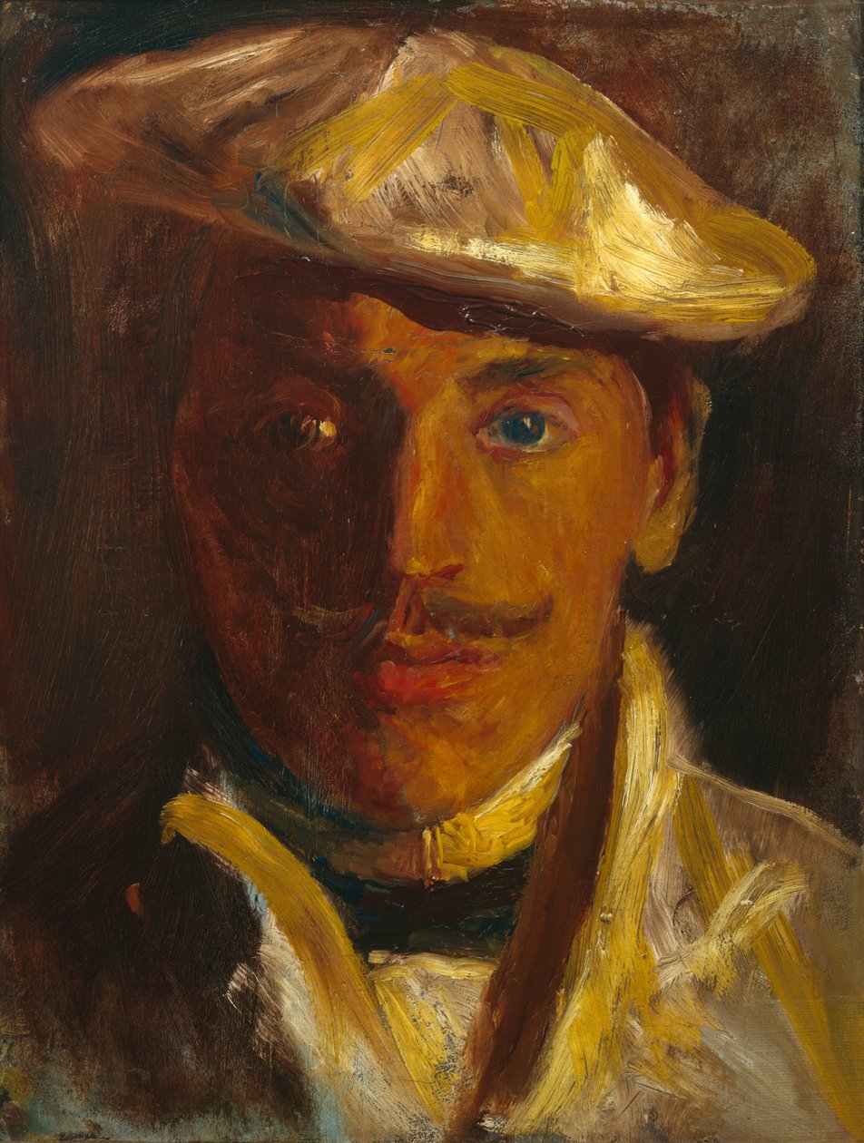 Selvportrett av Harald Oscar Sohlberg