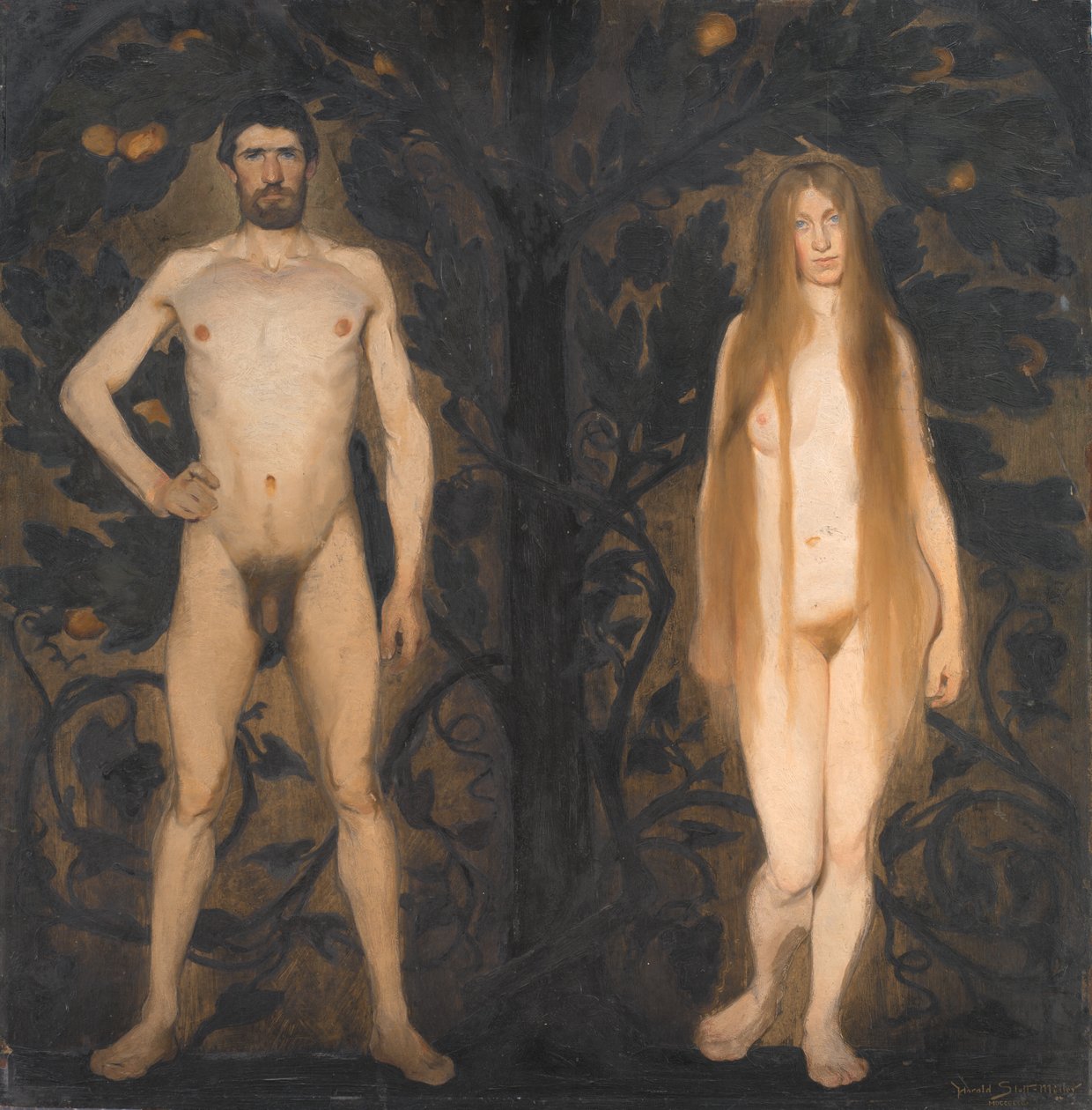 Adam og Eva av Harald Slott Møller