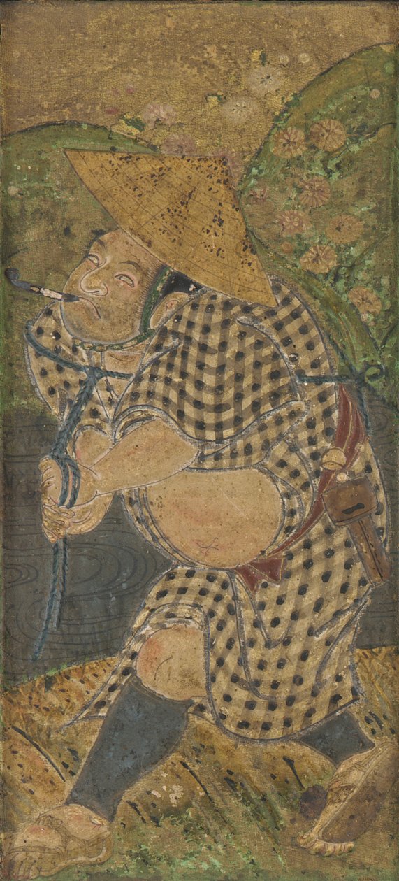 Panel, Edo-periode, slutten av 1600- og midten av 1700-tallet. av Haritsu Ogawa