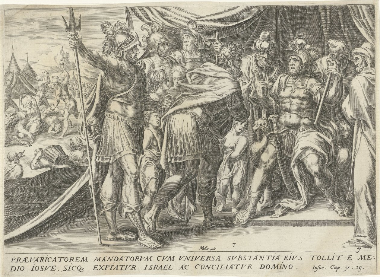 Akan for Josva The History of Joshua (serietittel) av Harmen Jansz Muller