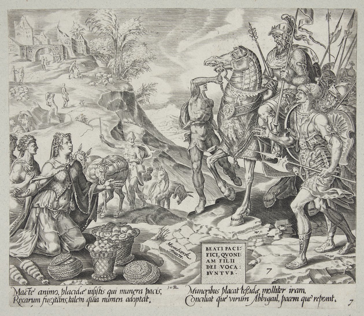 Blessed are the peacemakers. Abigail soothing David   1263108   no       norwegian Successfully Translated  Original: Saint Servan Translat: Saint Servan 1223655 no norwegian Successfully Translated Original: Illustration til "Alt paa sin rette Plads" i H. av Harmen Jansz. Muller
