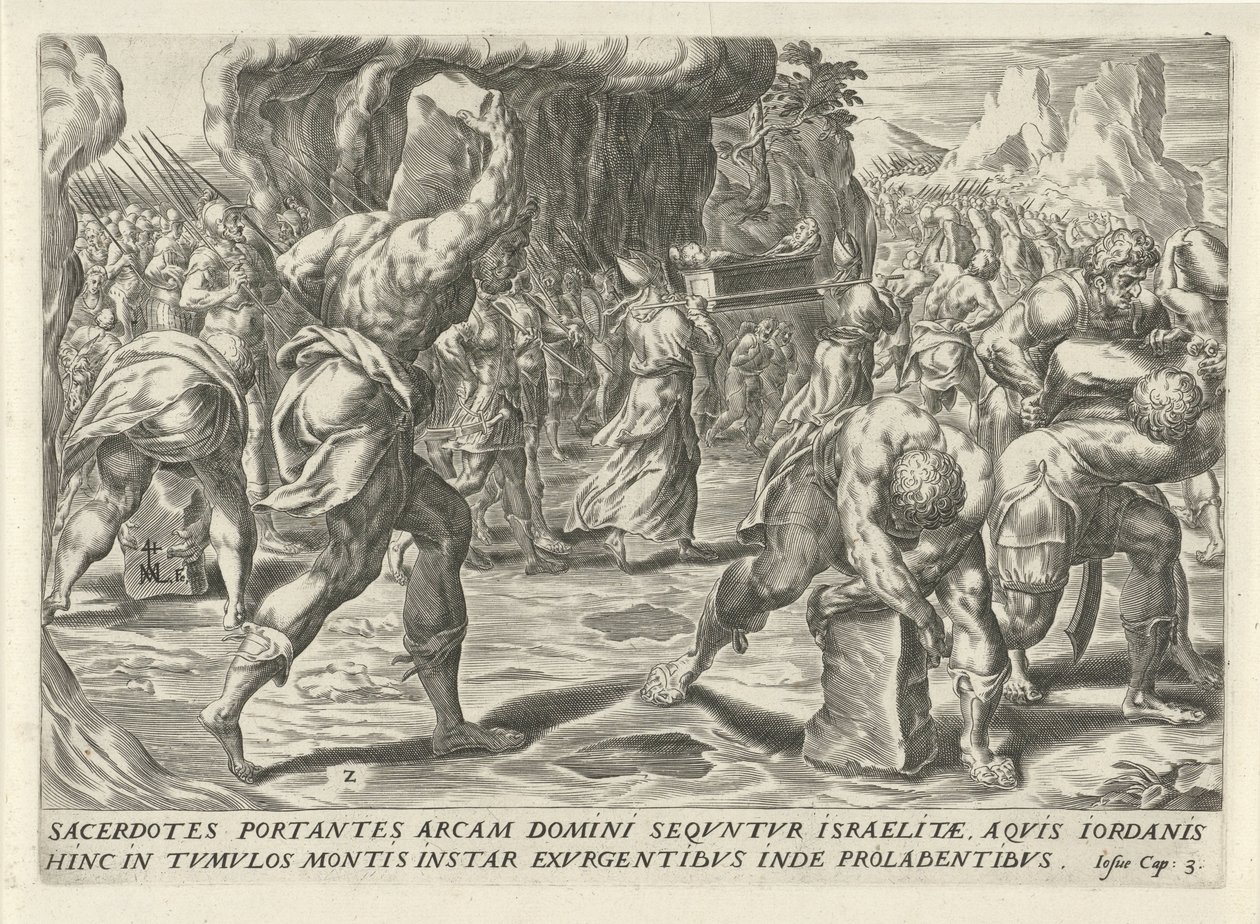 Krysser Jordanelven The History of Joshua (serietittel) av Harmen Jansz Muller