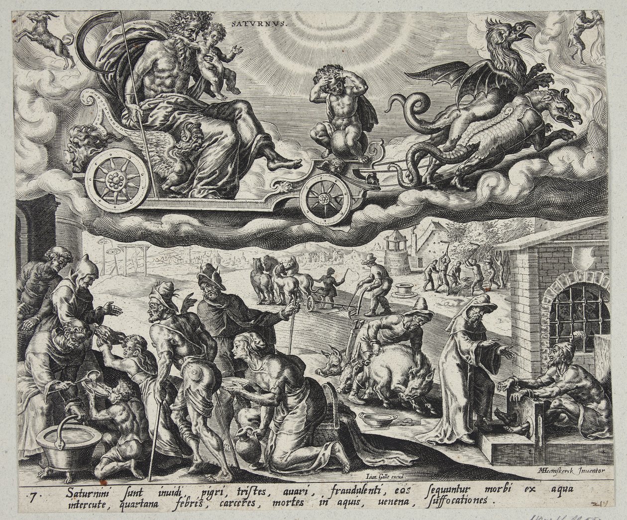 Saturn av Harmen Jansz. Muller