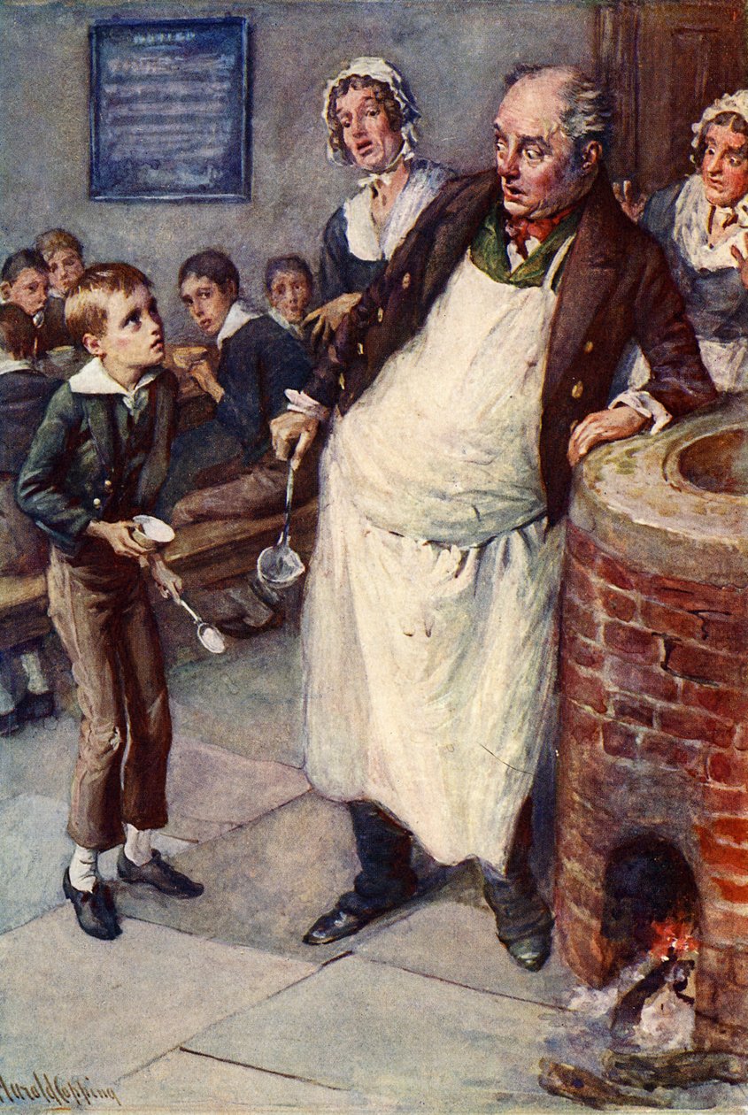 Charles Dickens - Oliver Twist av Harold Copping