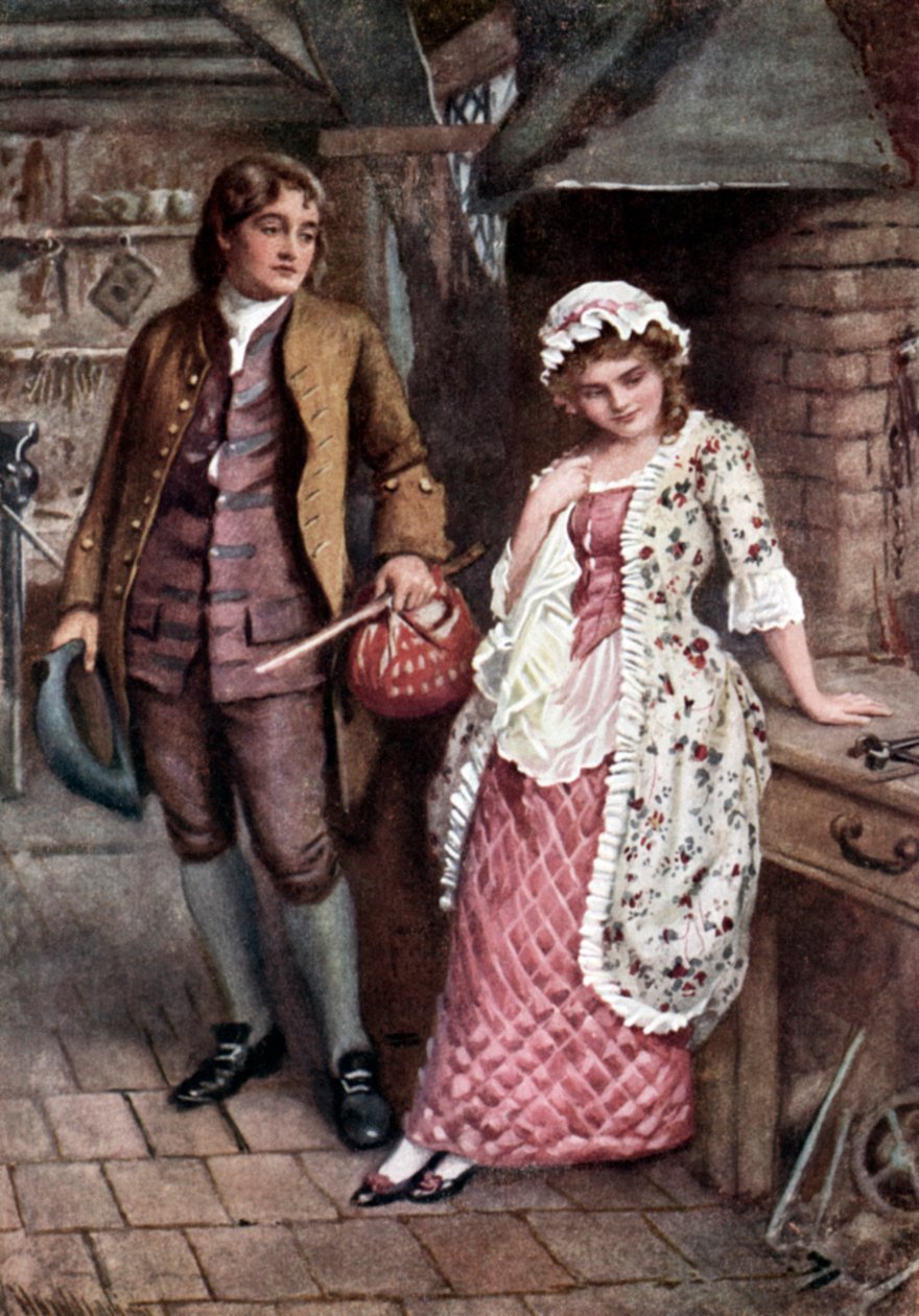 Charles Dickens Barnaby Rudge av Harold Copping