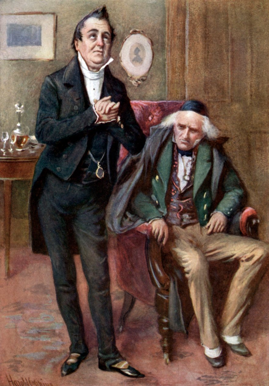 Charles Dickenss Martin Chuzzlewit av Harold Copping