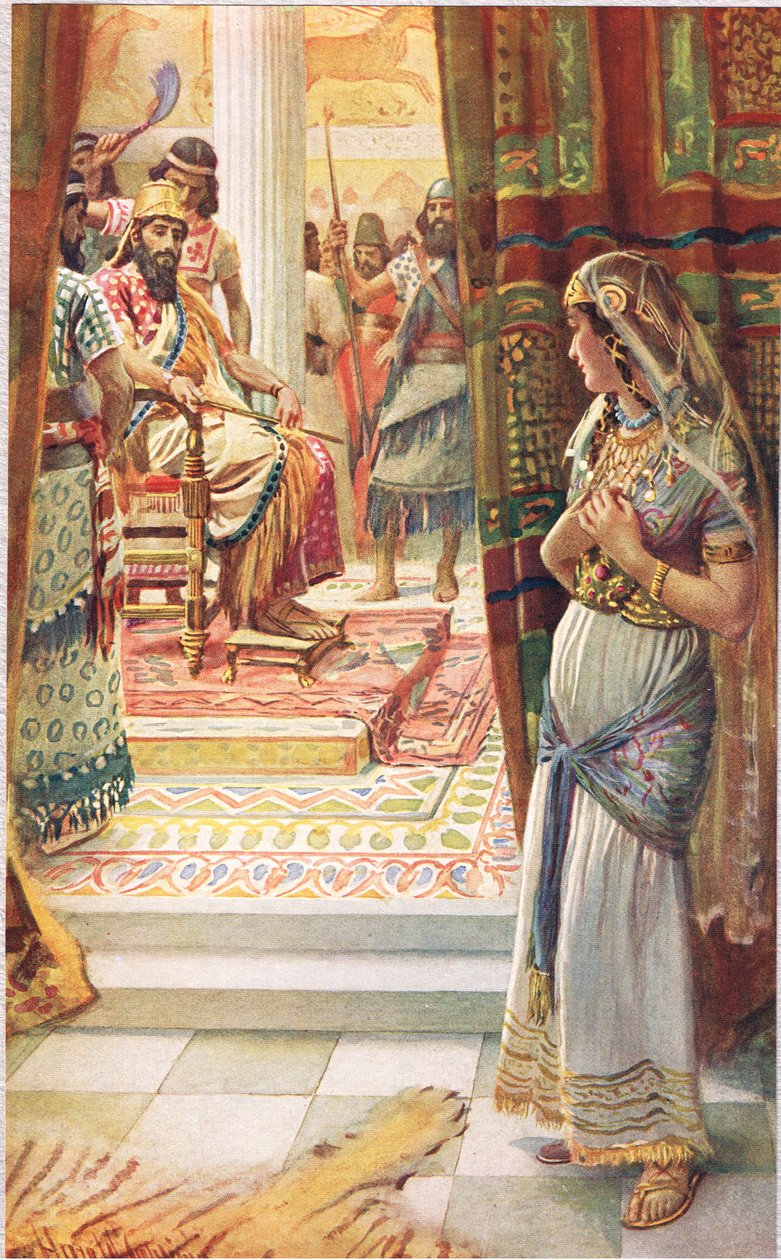 Esther, illustrasjon fra 