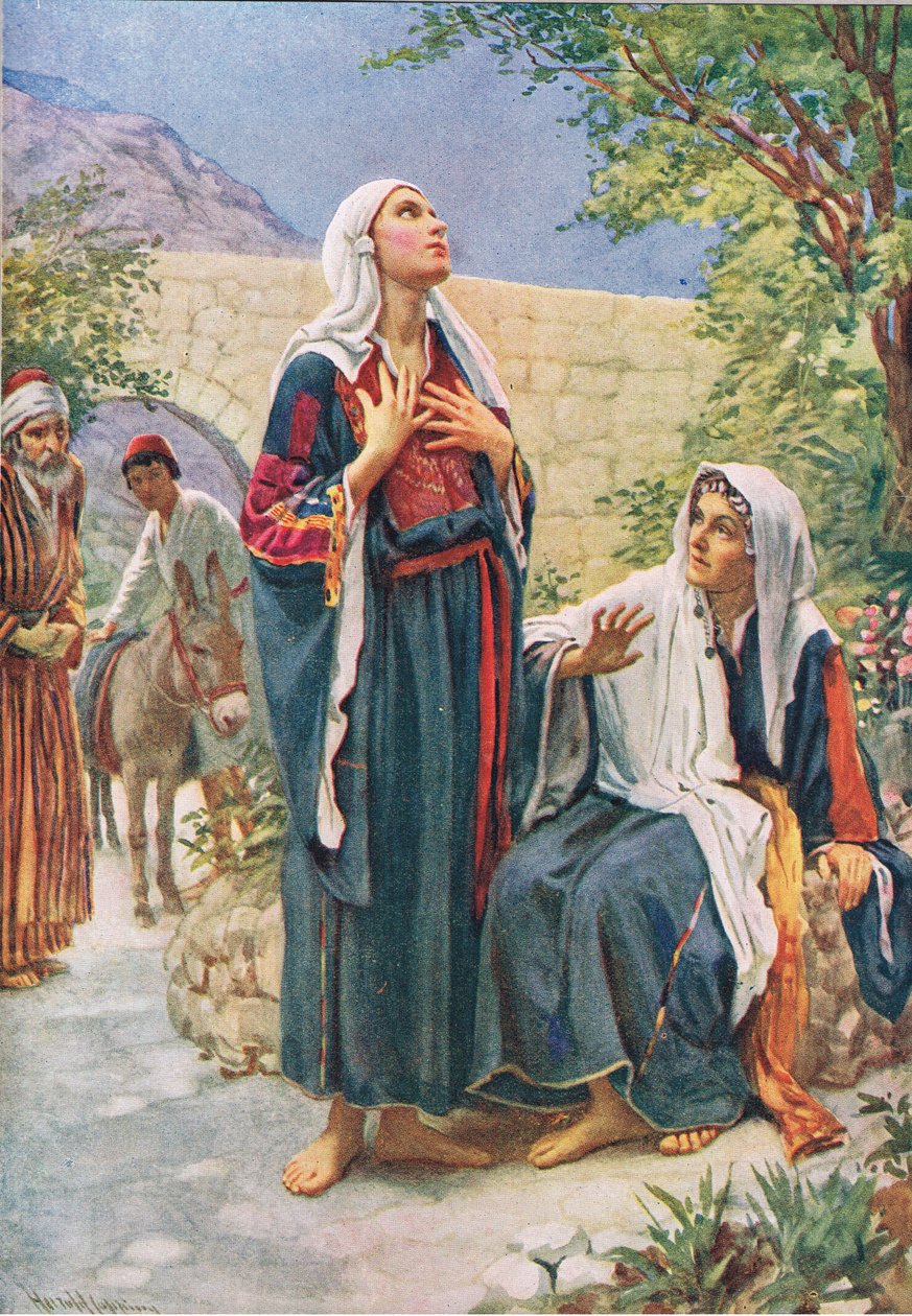 Maria og Elisabeth av Harold Copping