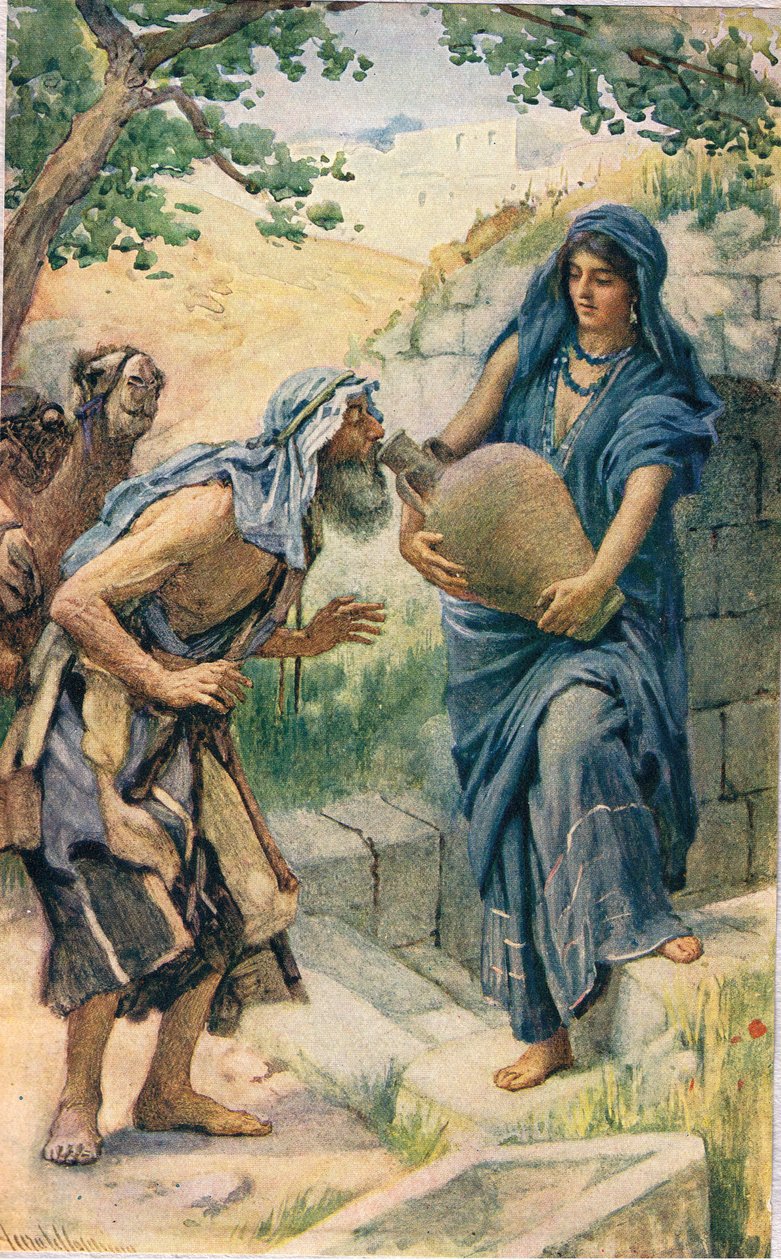 Rebekah, illustrasjon fra 