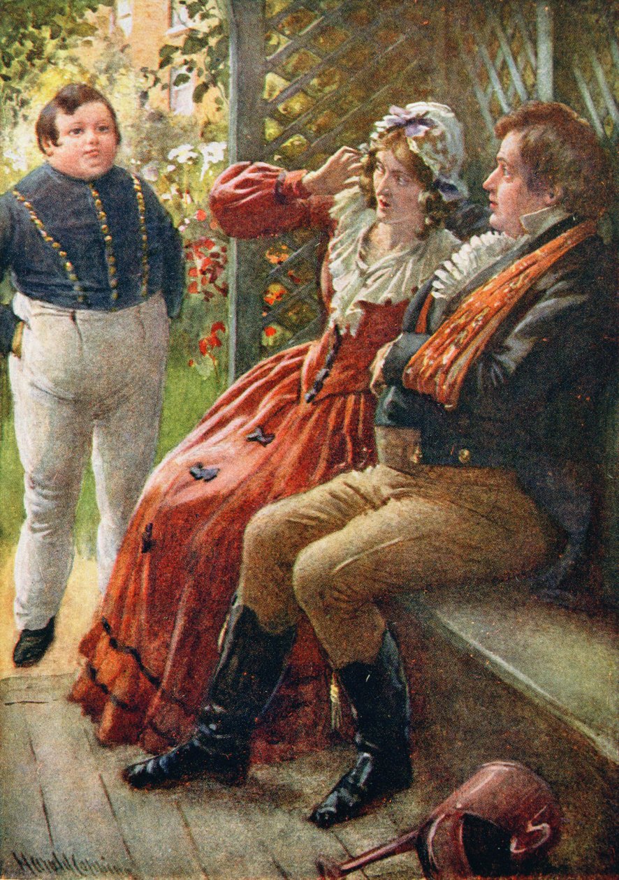 The Fat Boy, illustrasjon for 