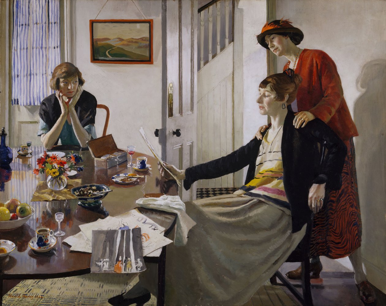Kritikerne, 1922 av Harold C. Harvey