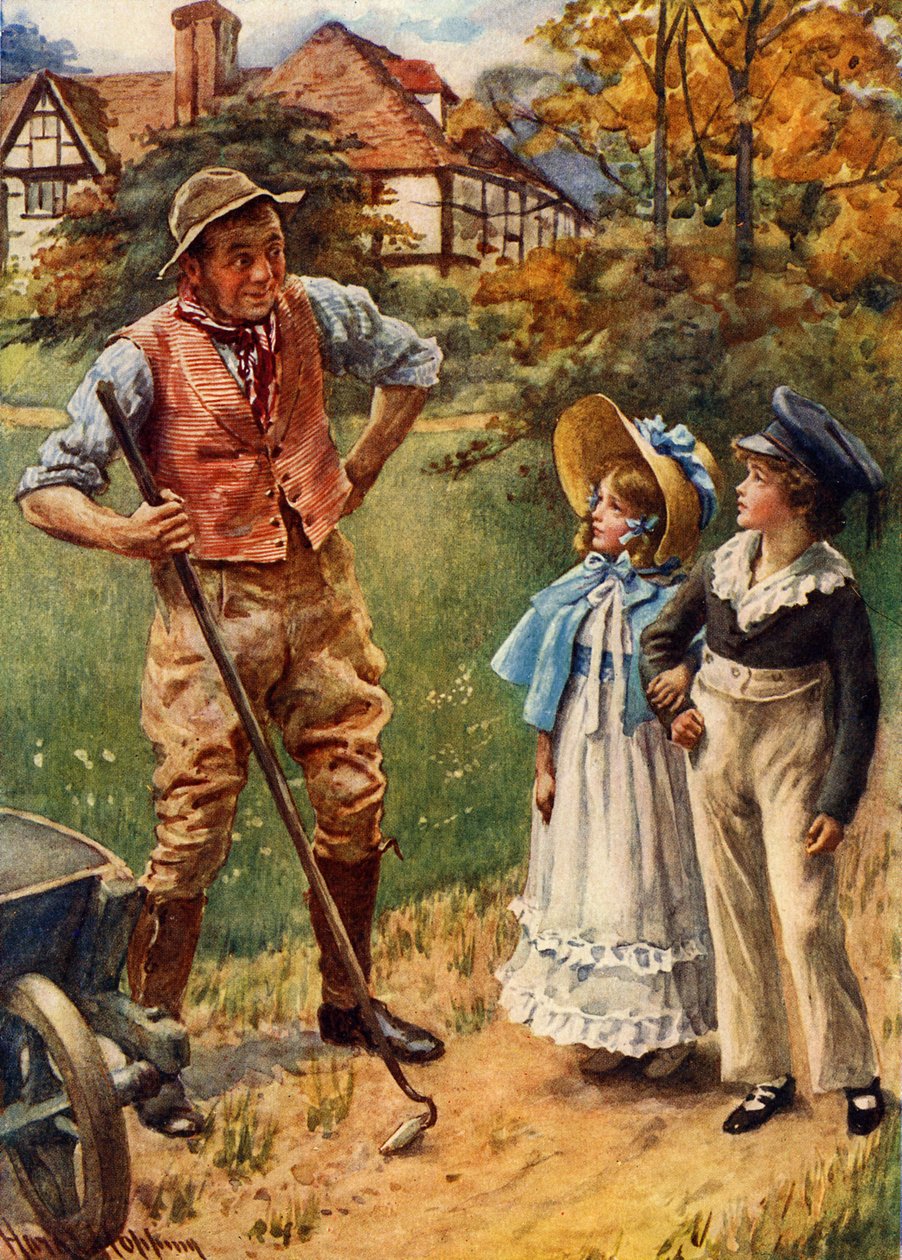Charles Dickenss The Holly Tree av Harold Copping