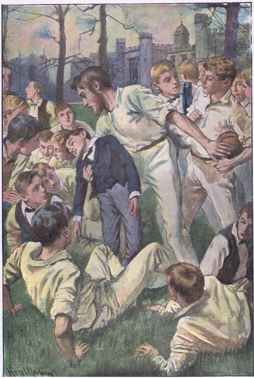Gamle Brooke henter ham av Harold Copping