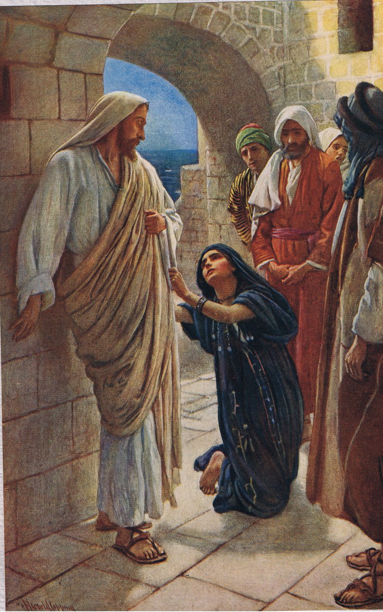 The Woman of Canaan, illustrasjon fra 