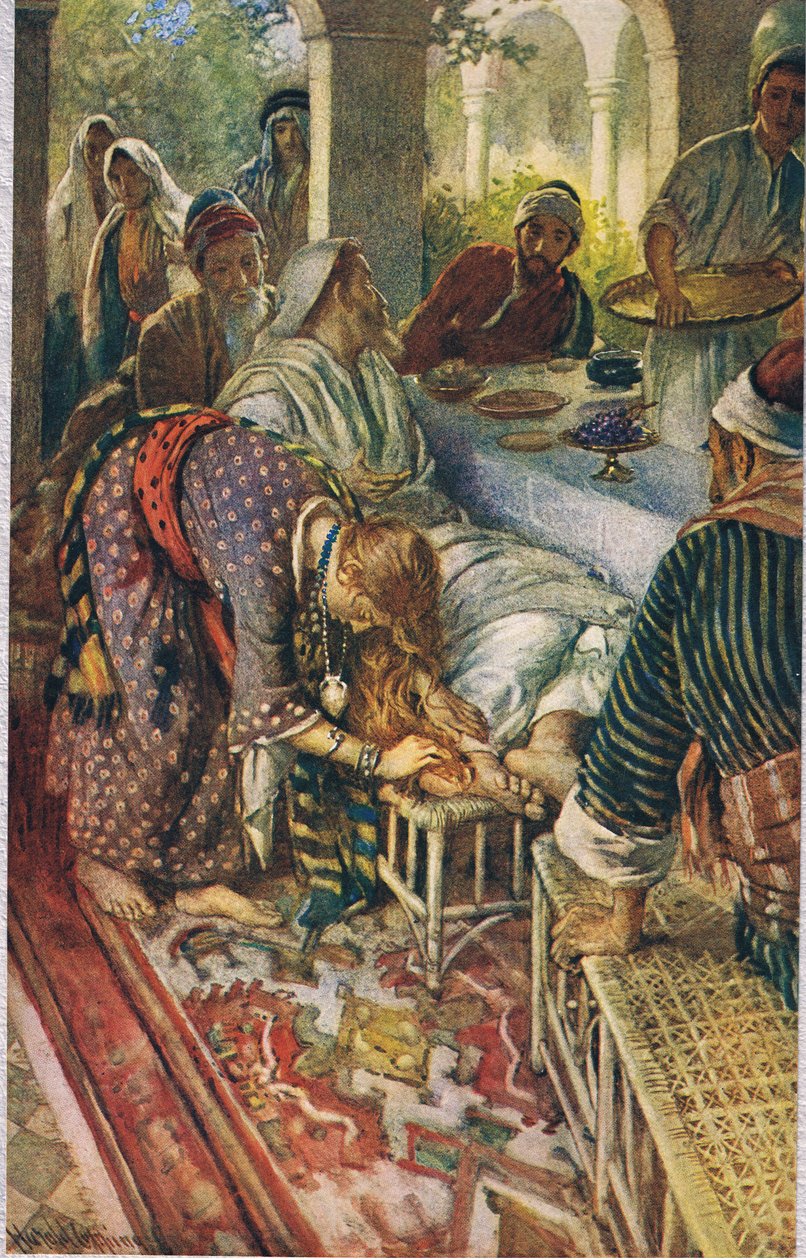 The Woman with the Box of Ointment, illustrasjon fra 