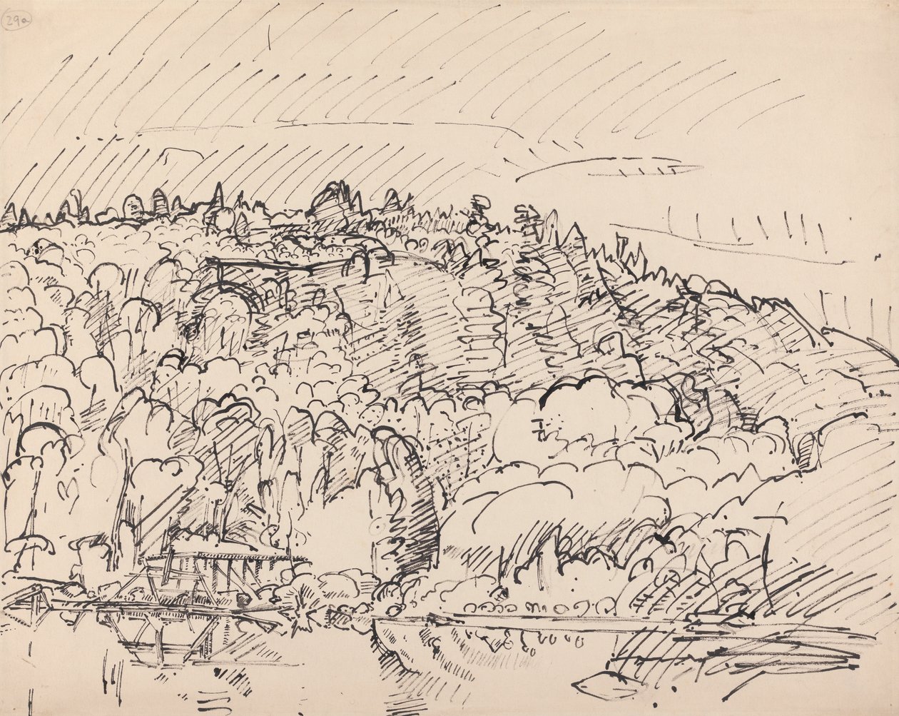 Norsk landskap av Harold Gilman
