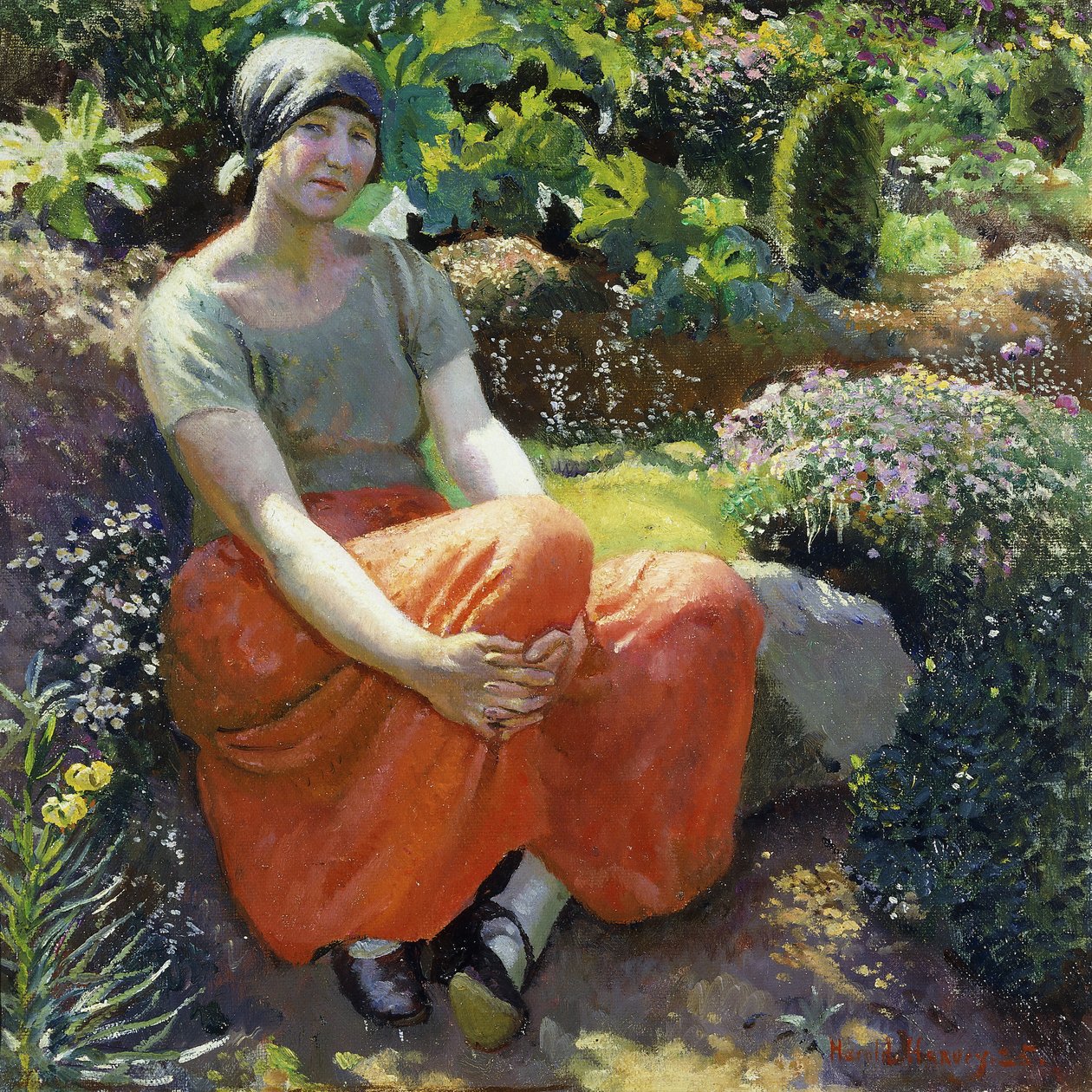 I hagen av Harold Harvey