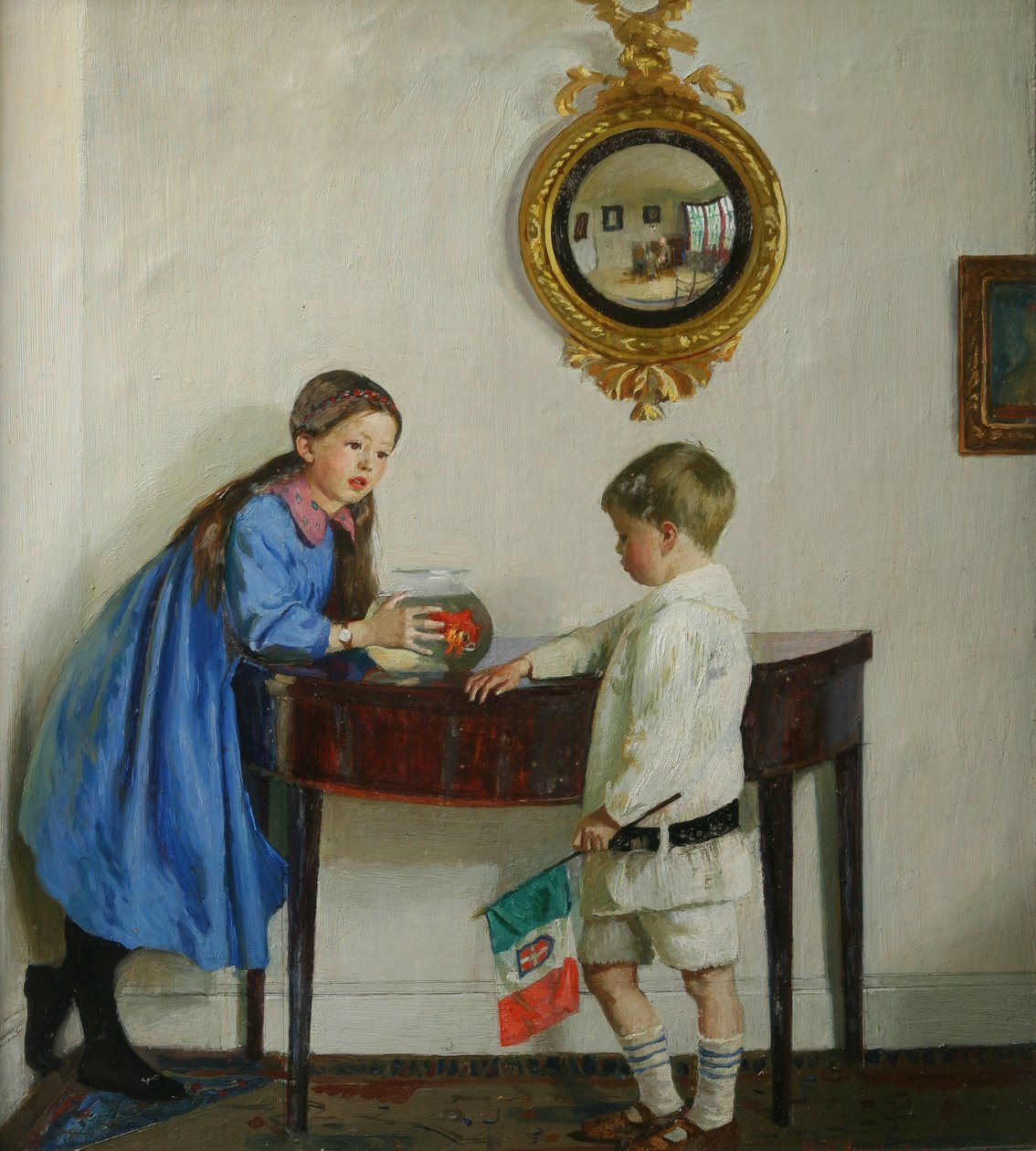 Laura og Paul Jewill Hill av Harold Harvey