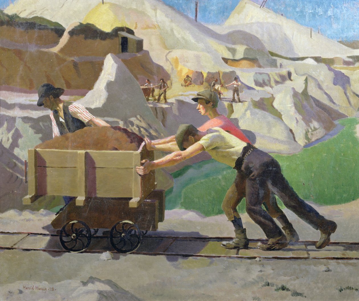 Leirgropen av Harold Harvey