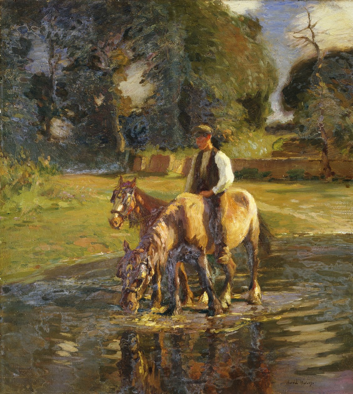 Vanningsplassen av Harold Harvey