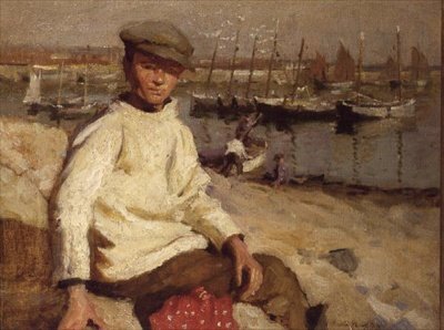 Den unge sjøfareren av Harold Harvey