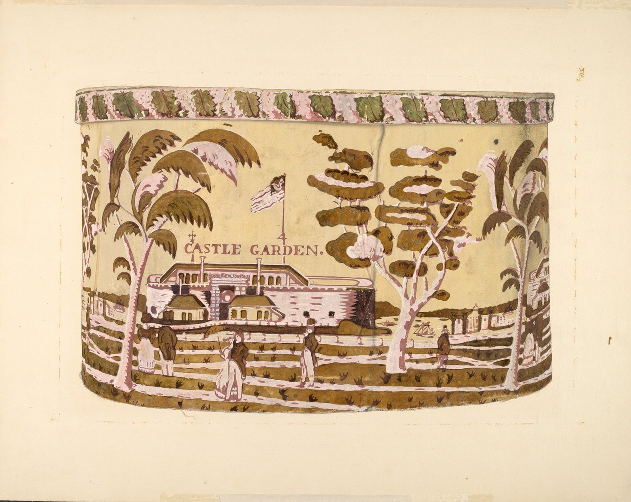 Bandbox - "Castle Garden" av Harold Merriam