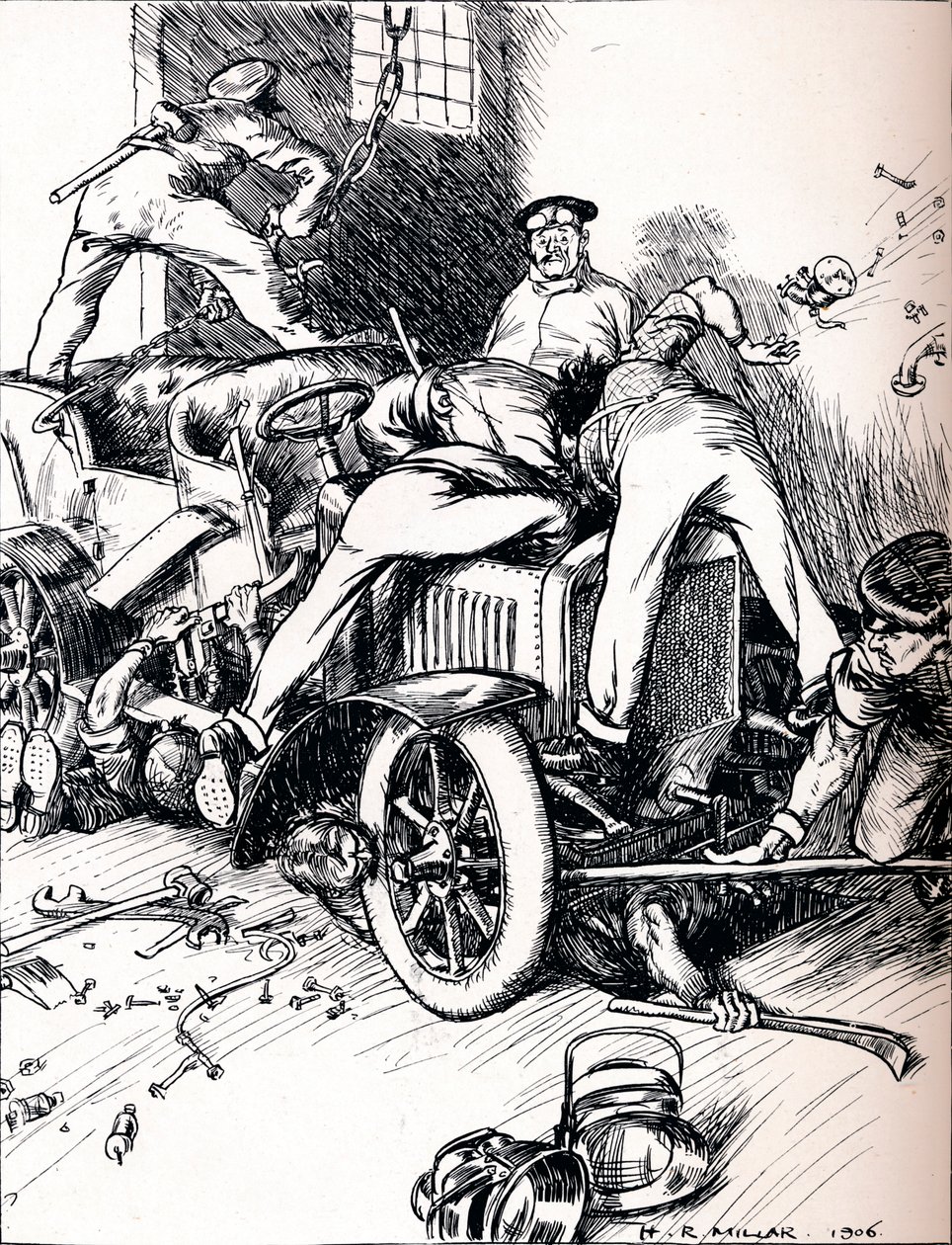 Hint til bilister, 1906 av Harold Robert Millar