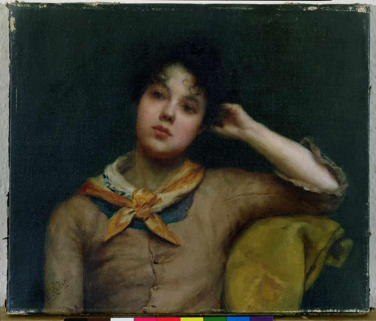 Studie av en ung kvinne av Harriet E. Ryder