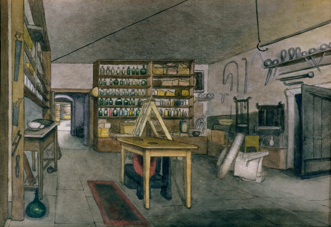 Faradays magnetiske laboratorium, 1852 av Harriet Jane Moore