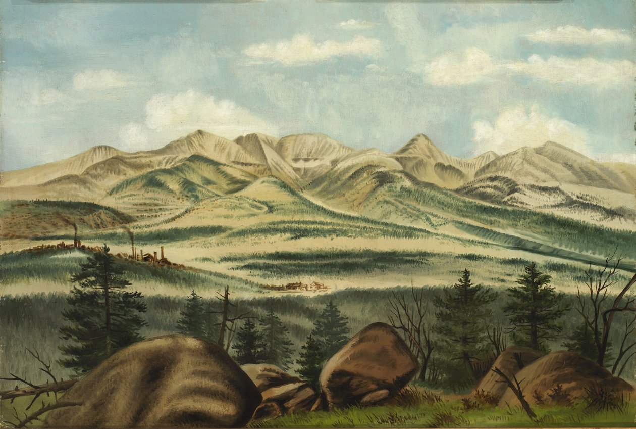 Leadville, Colorado, ca. 1880. av Harriet A. Harris