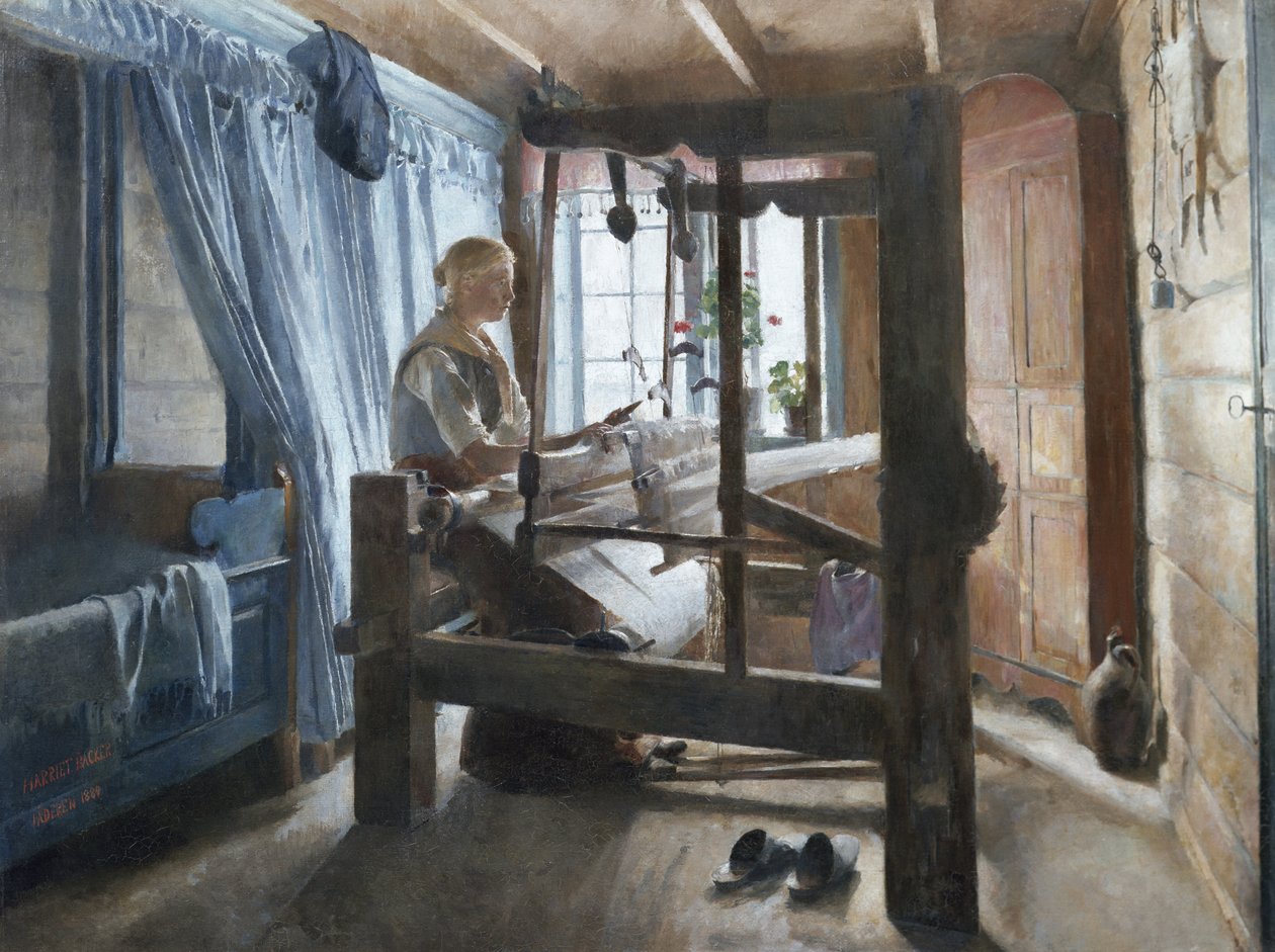 Et veverhus av Harriet Backer
