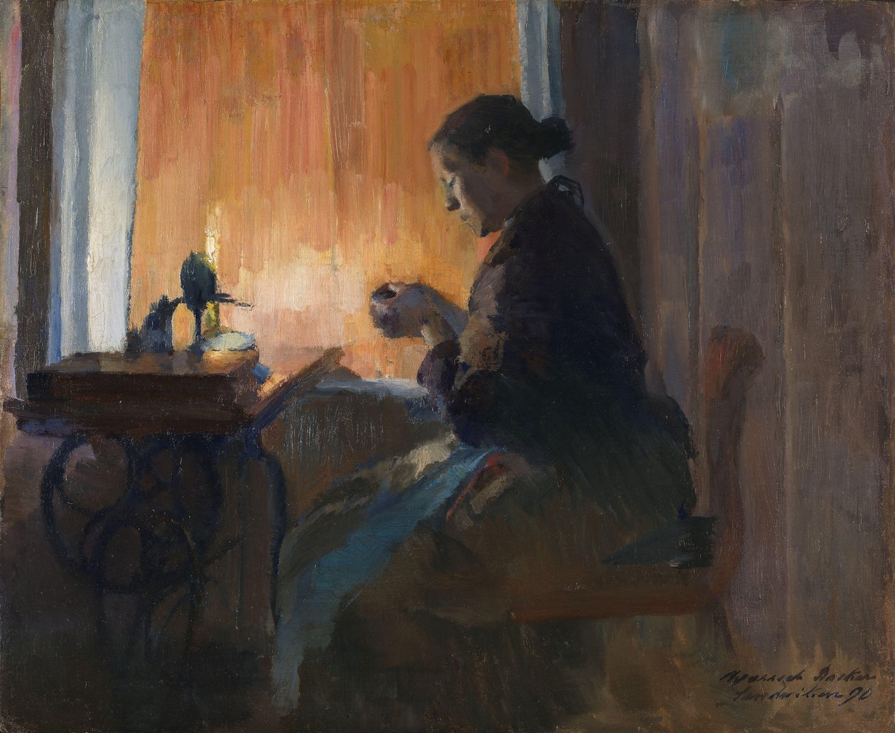 Av lampelys av Harriet Backer