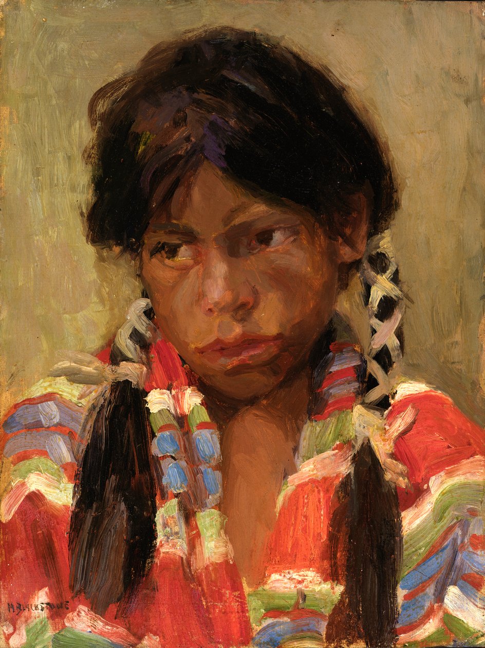 Indian Boy Joe Archelita, 1918. av Harriet Blackstone
