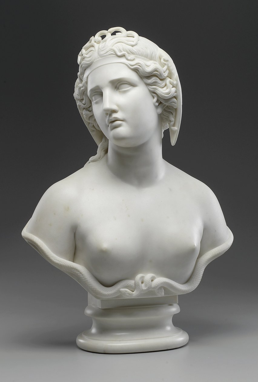Medusa av Harriet Goodhue Hosmer