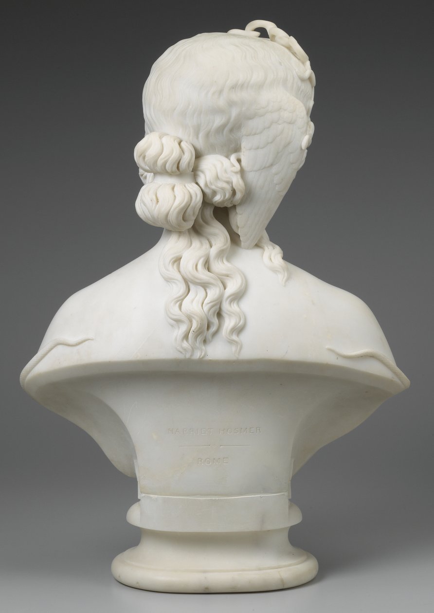 Medusa, ca. 1854 (marmor) av Harriet Goodhue Hosmer