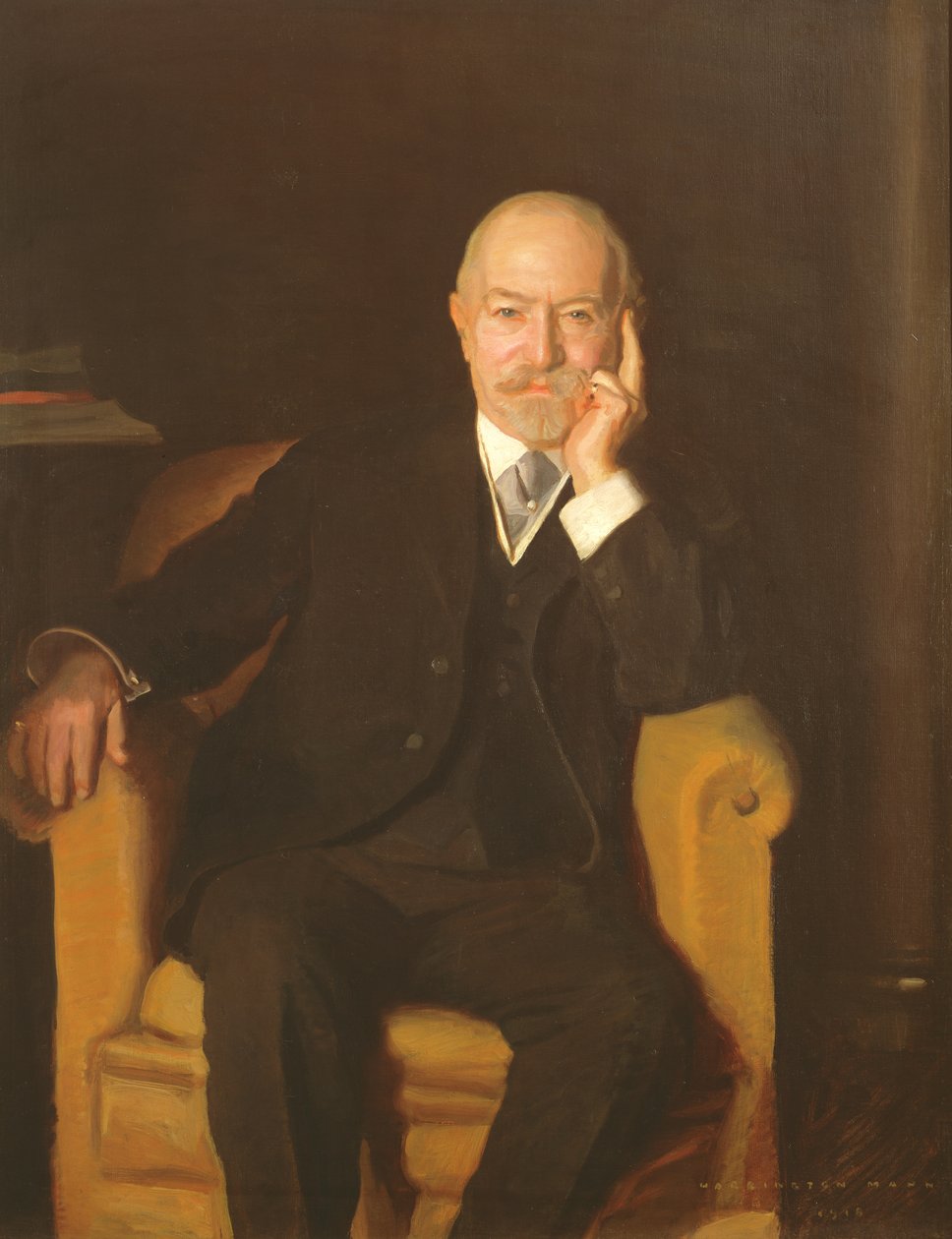 Jacob S. Schiff, 1918 av Harrington Mann